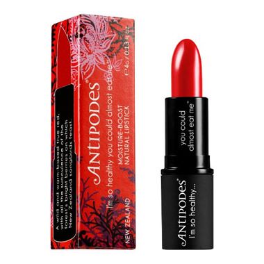 Antipodes Lipstick: Forest Berry Red